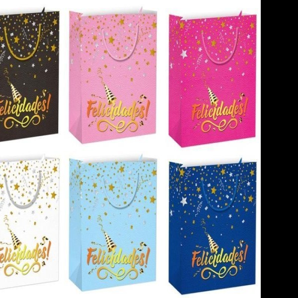 BOLSA EXTRA GRANDE CUMPLEAÑOS 1998 PADCOLOR C.12